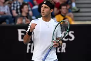 Gran inicio en el Abierto de Australia para Etcheverry: dio el golpe al vencer a Murray