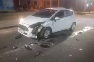 Motociclista lesionado luego de un choque en Capital