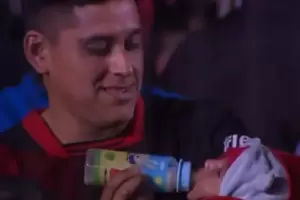 Daniel Iiguez, el hincha de Coln gan el premio al mejor hincha