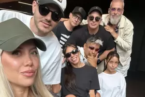 Wanda Nara grab su nuevo videoclip en una favela