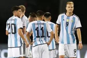 La Seleccin Argentina termin con un empate agnico ante Paraguay en el debut del Preolmpico
