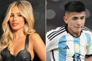 Julieta Poggio habra comenzado un romance con un futbolista campen del mundo