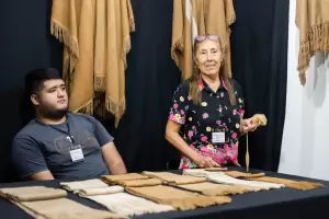 Destacada presencia de artesanos catamarqueos en Cosqun