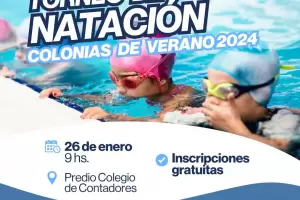 Se viene el torneo de natacin "Colonias de verano 2004"