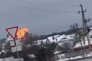 Un avin ruso se estrell cuando transportaba prisioneros de guerra ucranianos