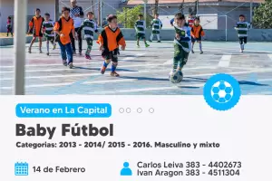 Viv el verano con el mejor Baby Ftbol en Capital