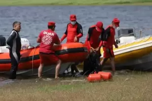 Encontraron el cuerpo del hombre que estaba desaparecido en C�rdoba tras caer de una moto de agua