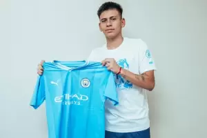 Manchester City confirm el fichaje del Diablito Echeverri, la joya de River Plate