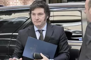 Milei participa del acto por el Da en Memoria de las Vctimas del Holocausto