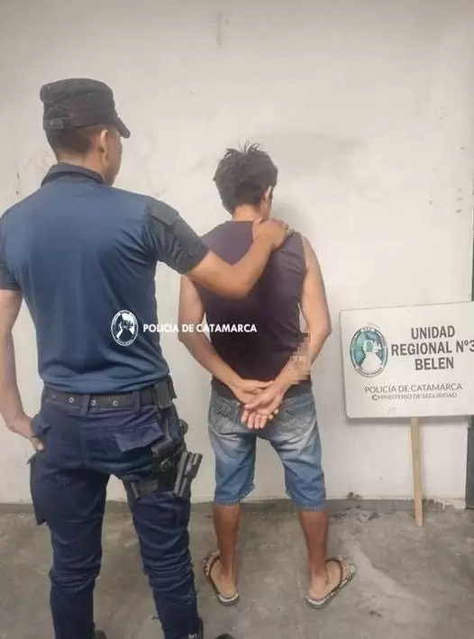 EN BELÉN APREHENDEN A UN HOMBRE REQUERIDO POR LA JUSTICIA