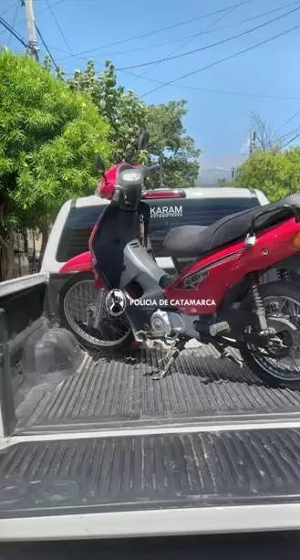 Recuperan motocicletas