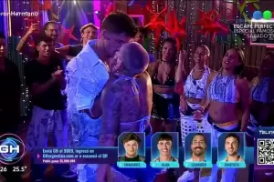 As fue el "furioso" beso entre Joel y Furia de Gran Hermano