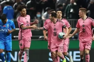 Messi convirti� su primer gol del a�o en la derrota de Inter Miami