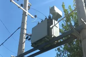 Sin energa elctrica en un sector de Fray Mamerto Esqui