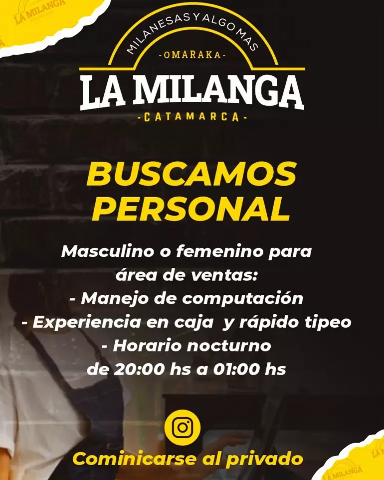 Oferta laboral en catamarca