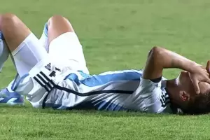 Diablito Echeverri sufri una descompensacin en medio del partido del Preolmpico Sub 23