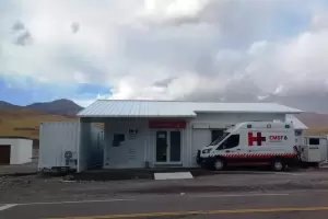 Instalan nuevo mdulo habitacional para personal sanitario en el Paso de San Francisco