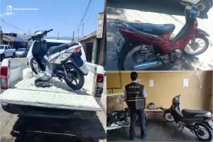 Aprendieron a dos sujetos por la sustracin de motos en el Valle Central