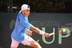 Copa Davis: Argentina iguala 1-1 en la serie ante Kazajistn en Rosario y sigue este domingo
