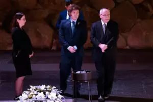 Milei visit� el Museo del Holocausto y calific� a Hamas como �el nazismo moderno�