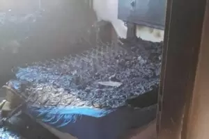 Una vivienda fue consumida por un grave incendio