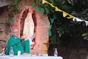 El Obispo dio gracias a Dios por la canonizacin de Mama Antula en la celebracin de la Virgen de Lourdes