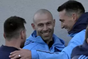 Scaloni felicit a la Seleccin argentina por la clasificacin a Pars 2024 y le envi un mensaje a Mascherano
