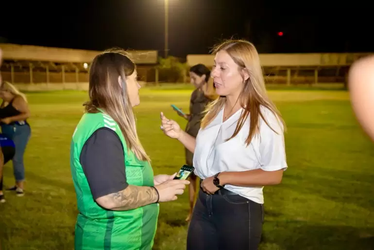 Stella Nieva asumi como presidenta del Departamento de Ftbol Femenino chacarero