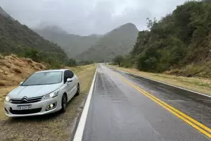 Vialidad inform� manejar con precauci�n por Ruta Nacional N�60 debido a las intensas lluvias