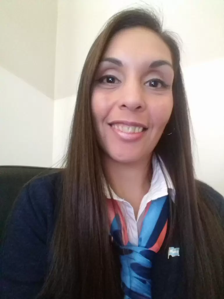 Mariela Barrionuevo integrante de la Secretaria de Agua y Recursos H�dricos