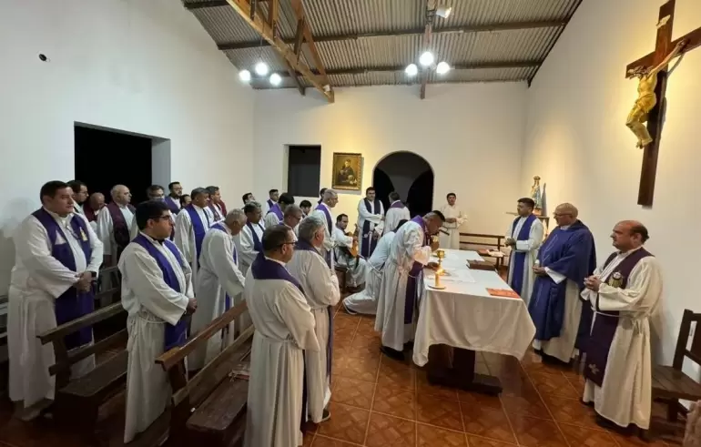 Sacerdotes de la dicesis participan de la Semana de Formacin Pastoral
