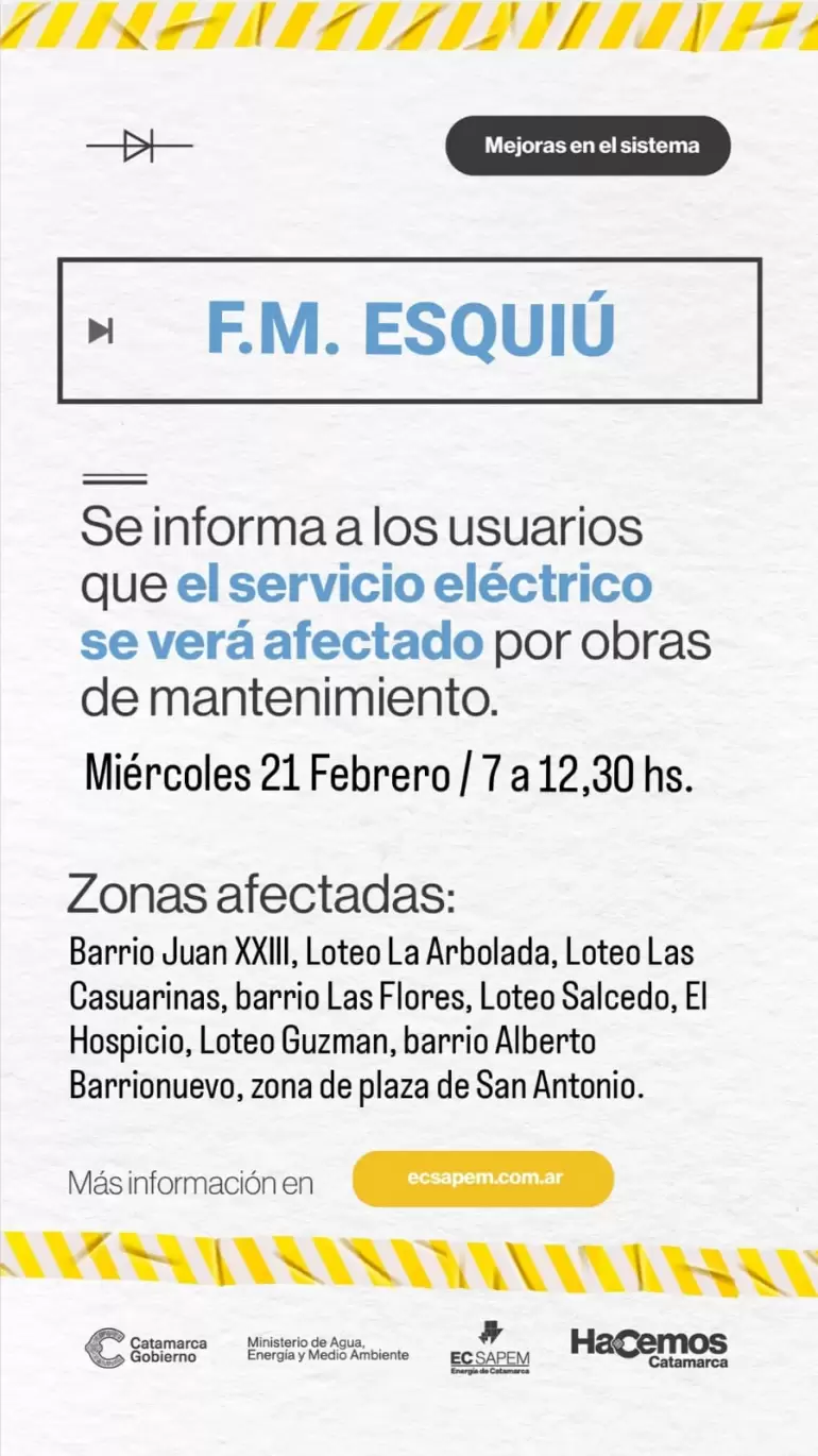 Cortes de Servicio Elctrico en FME