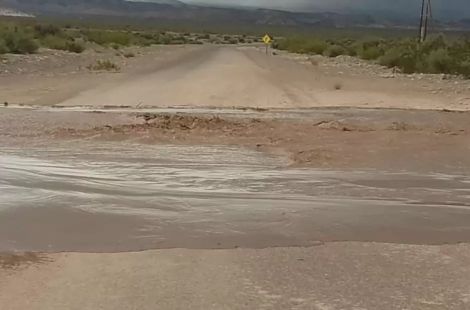 Palo Blanco, crecida