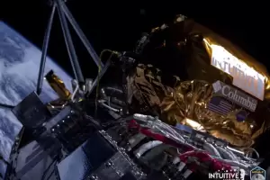 As fue el impactante momento en que la nave espacial Odiseo aterriz en la Luna