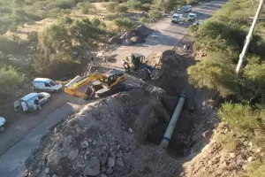 Repararon el Acueducto Pirquitas- Capital y el servicio se normalizara en las prximas horas