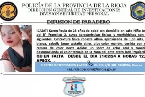 Buscan desesperadamente a una joven de 25 aos