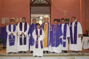 Asumi el nuevo prroco en Chumbicha en la Parroquia Nuestra Seora de Lujn