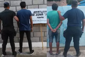 Arrestan a dos personas requeridas por la justicia de Pomn