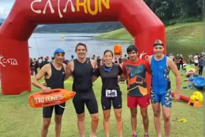 Catamarqueos hicieron podio en el Tria Xterre de Tucumn