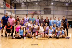 Racing de Beln se corona campen del Torneo Municipal de Voley Femenino Verano 2024 en Tinogasta