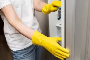 Cmo limpiar el moho de la goma de la heladera con un truco casero