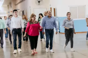 Saadi recorri las obras de refaccin de las escuelas y garantiz el inicio de clases