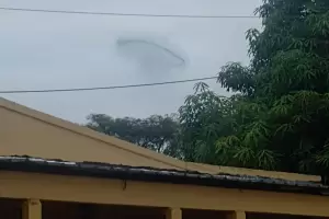 Dios m�o, �qu� es eso?": conmoci�n por un anillo negro en Tucum�n