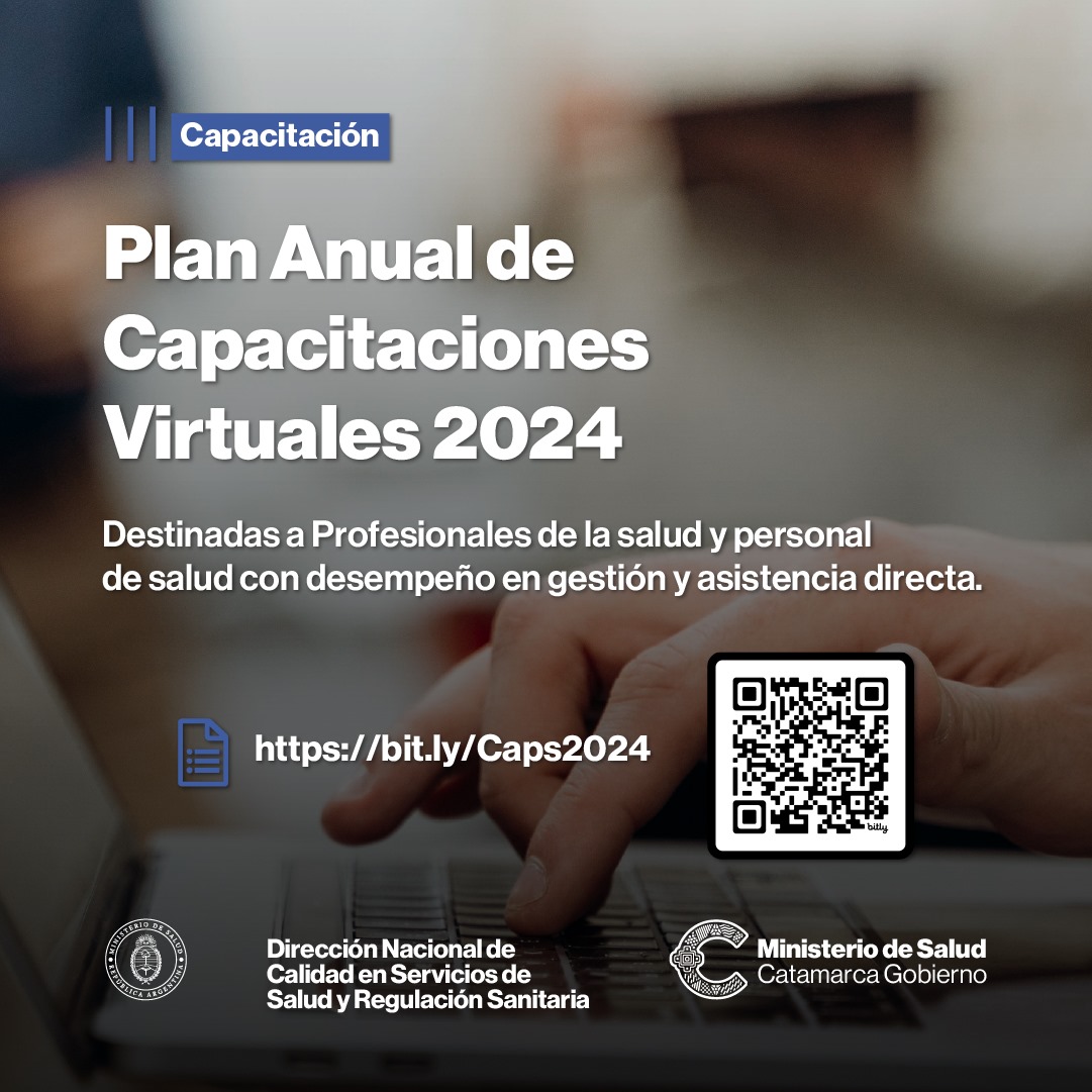 Salud lanzó el ciclo de Capacitaciones 2024 y cursos virtuales para ...