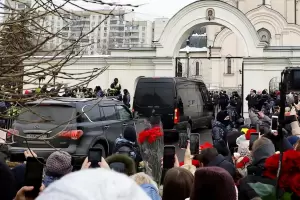Alexei Navalny recibe su ltimo adis en Mosc bajo la sombra de Putin