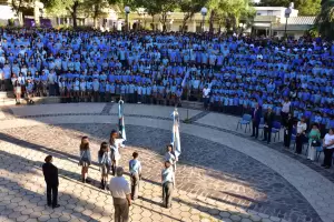 La ENET N1 y la Fray  conenzaron el ciclo lectivo 2024