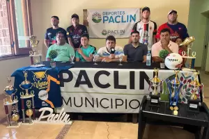 Se presentaron las finales de la Liga de F�tbol de Paclin