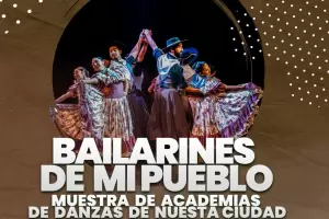 Muestra de academias de danzas denominada Bailarines de mi pueblo