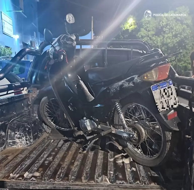 Recuperan dos motocicletas