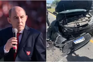 Ricardo Bochini choc con su auto contra un camin: est fuera de peligro